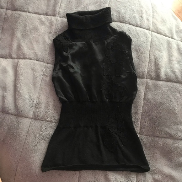 π VALENTINO SILK CASHMERE WOOL TOP π - Picture 1 of 7